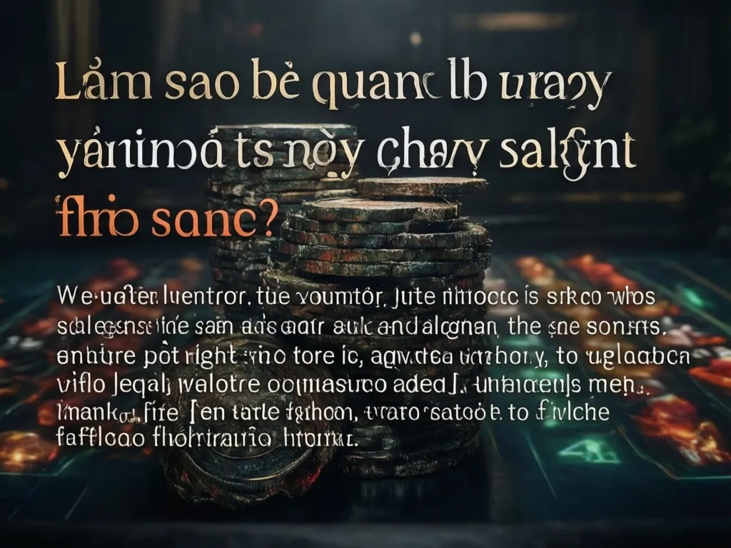 quản lý vốn
